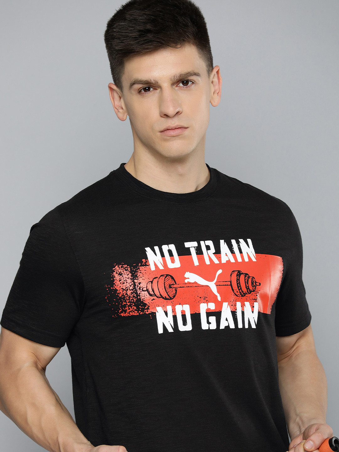 Puma Graphic Printed Slogan dryCELL Training T-shirt