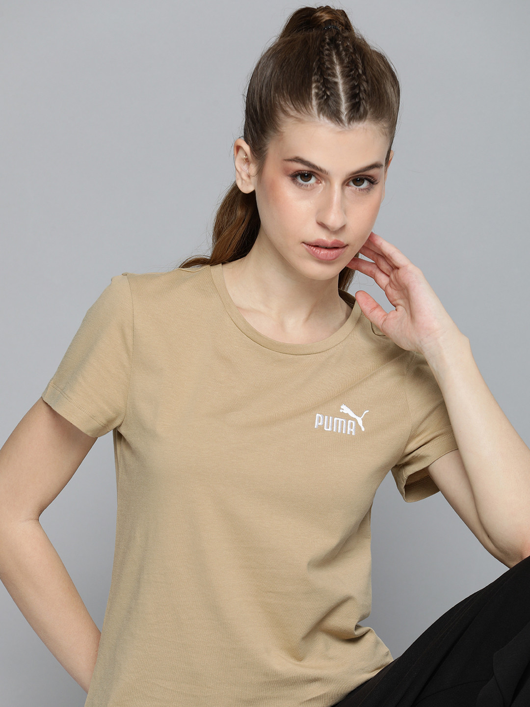 Puma Women ESS+ Embroidery T-shirt