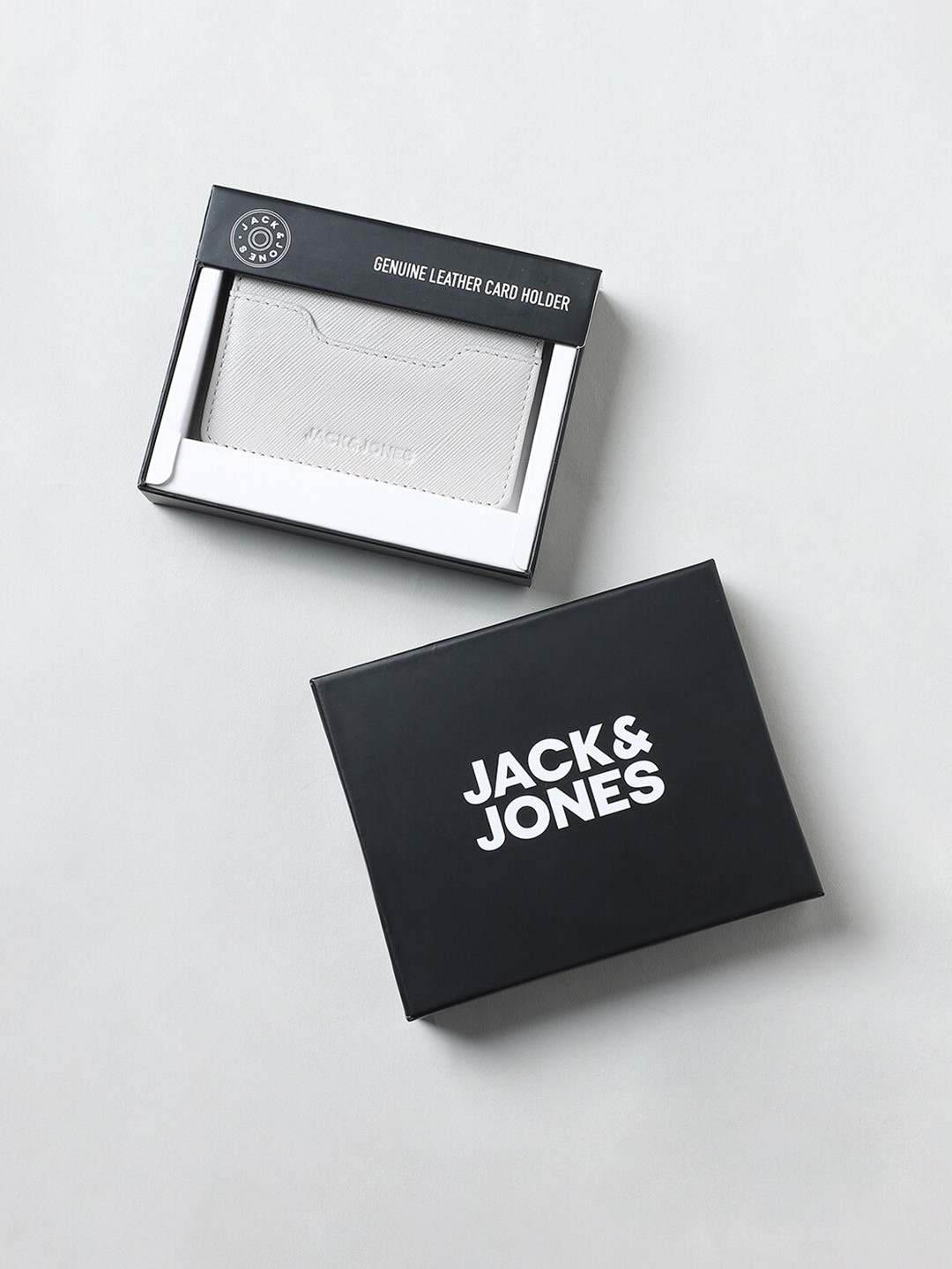 Jack & Jones Textured Leather Two Fold Wallet