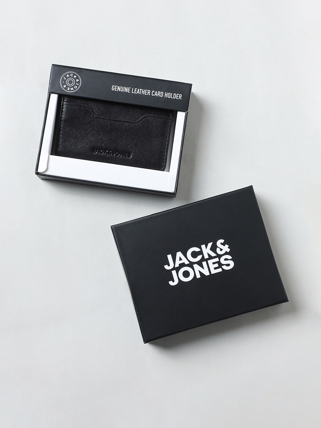 Jack & Jones Textured Leather Two Fold Wallet