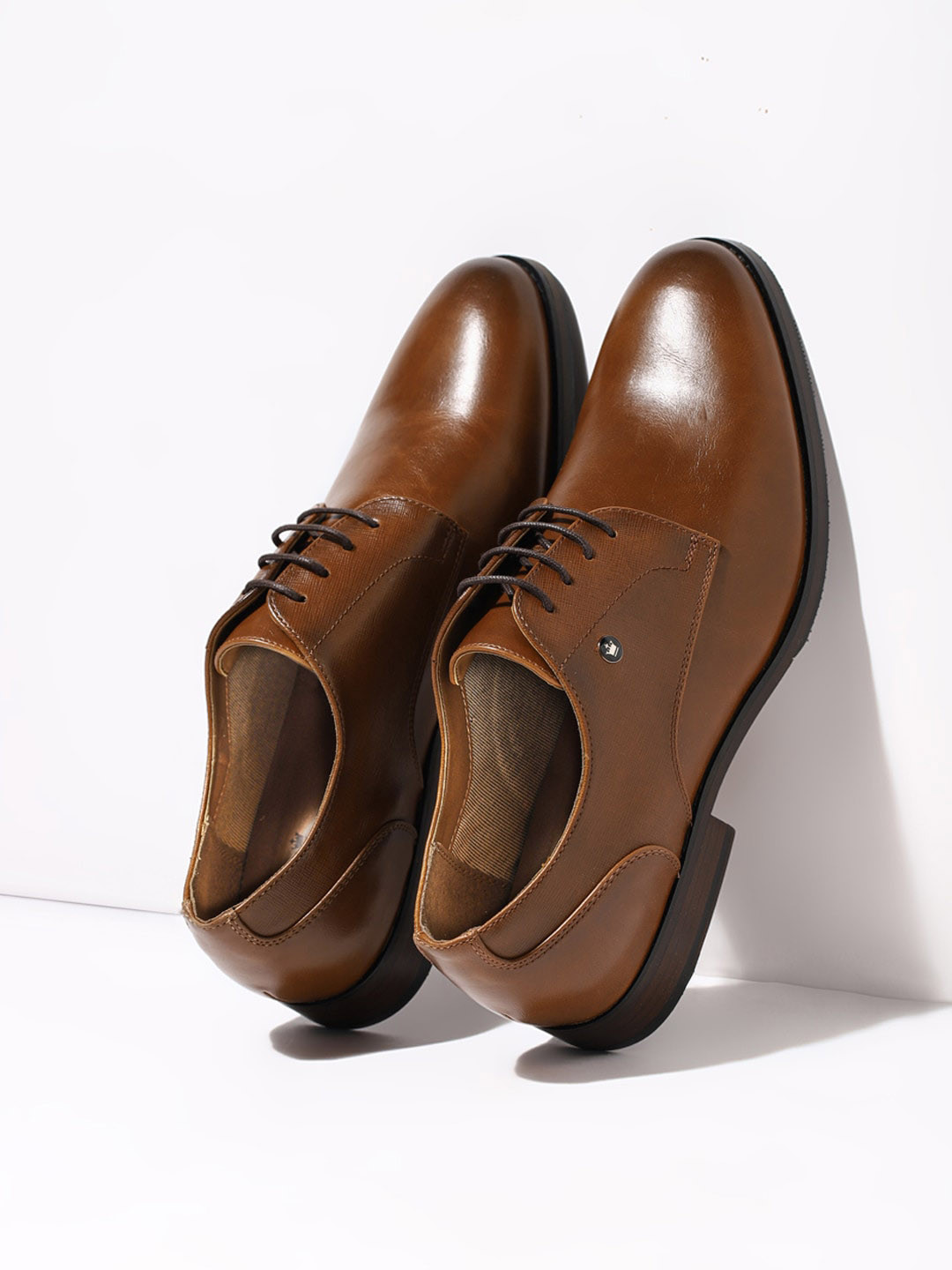 Louis Philippe Men Comfort Insole Derbys