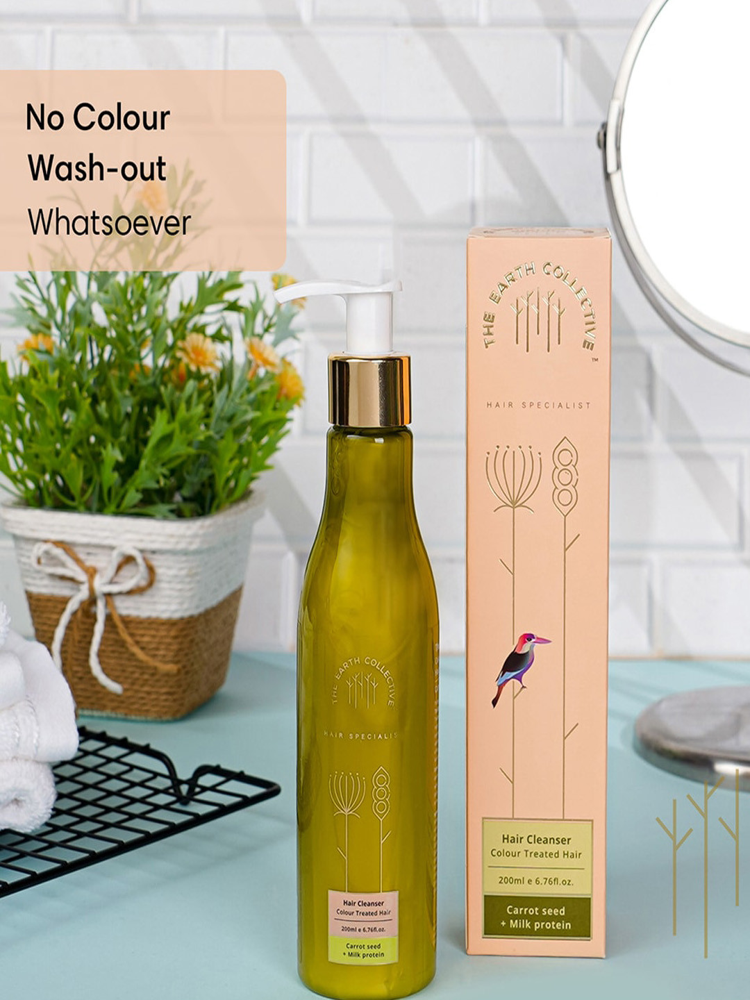 The Earth Collective Hair Specialist Hair Cleanser For Color Treated Hair - 200ml