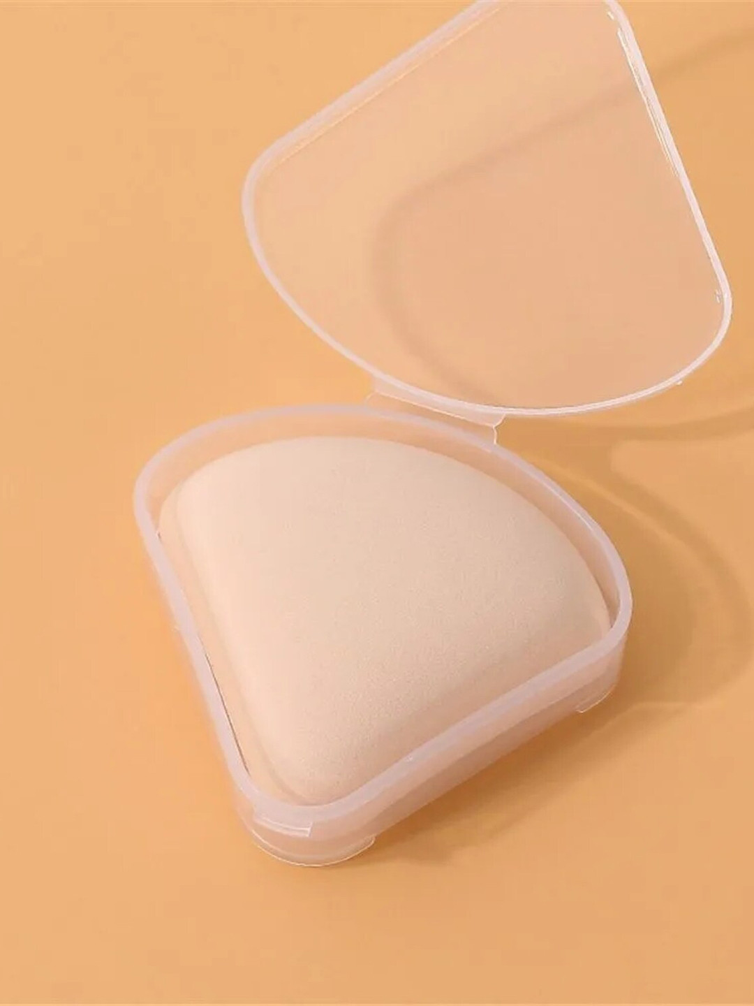 FEELHIGH Tringle Beauty Blender Puff With Case