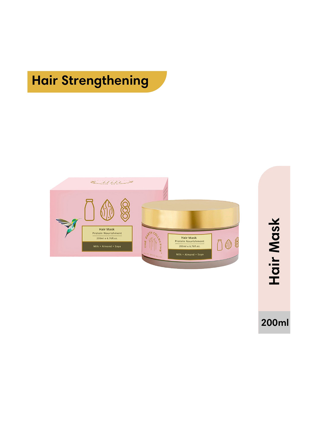 The Earth Collective Hair Mask Protein Nourishment - 200ml