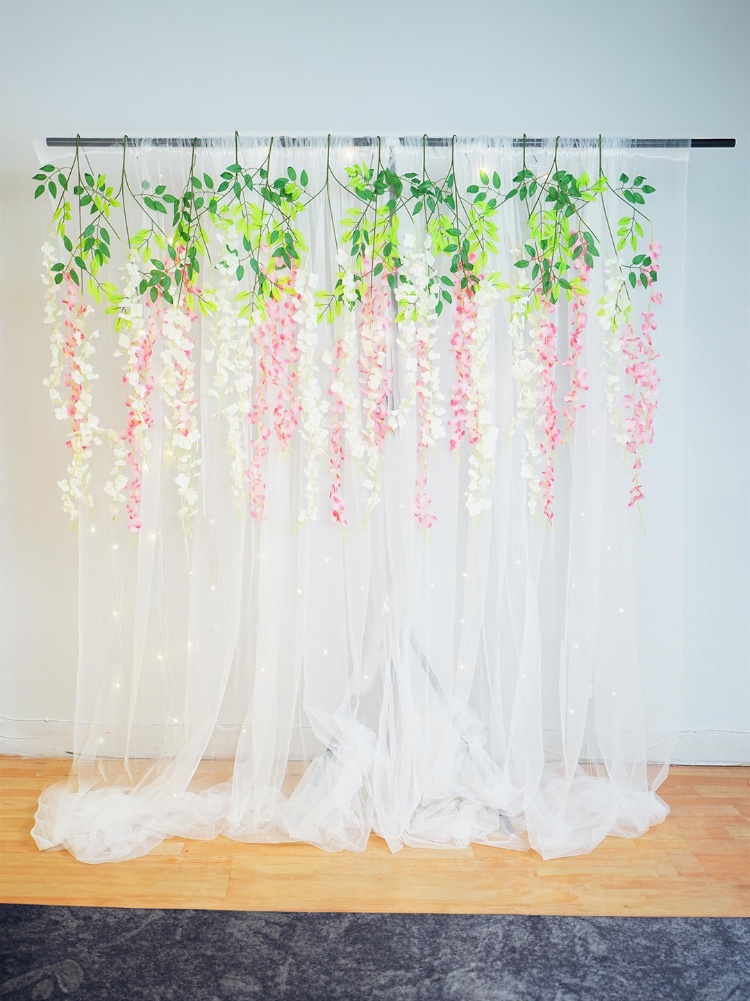 Special You 6 Pieces Light Pink Wisteria Decoration