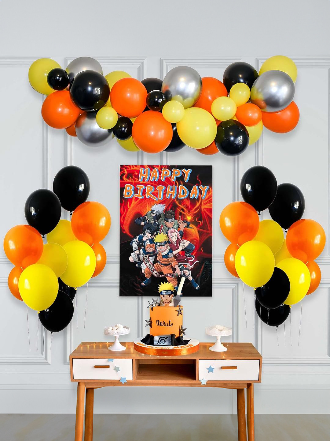 Special You Blue & Orange-Coloured Happy Birthday Decoration Items