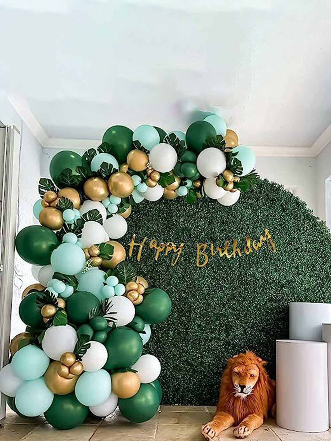 Special You Orange & Silver 12 Pieces Textured Maple Leaves