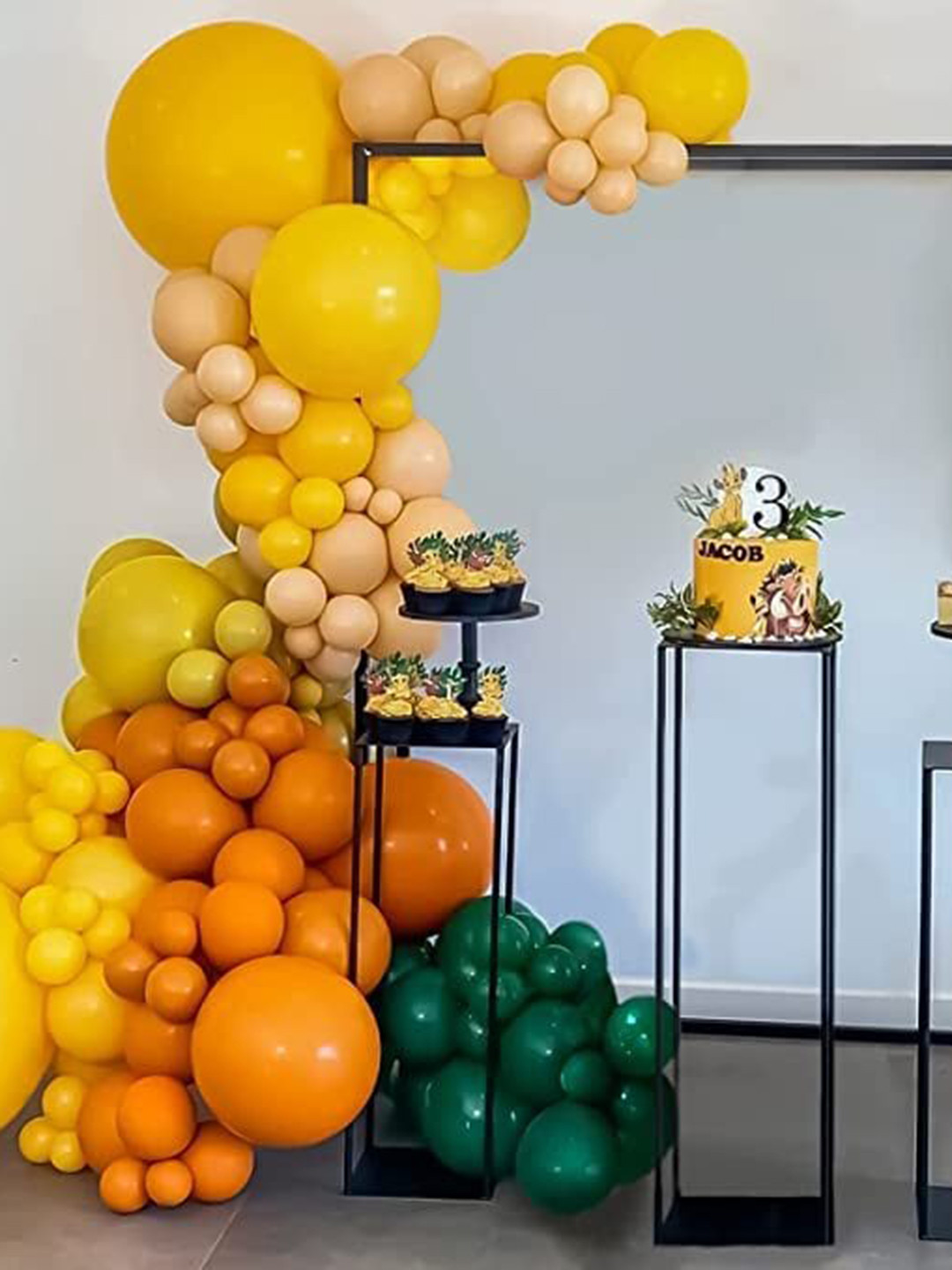 Special You 62 Pcs Yellow & Orange Coloured Christmas decoration items