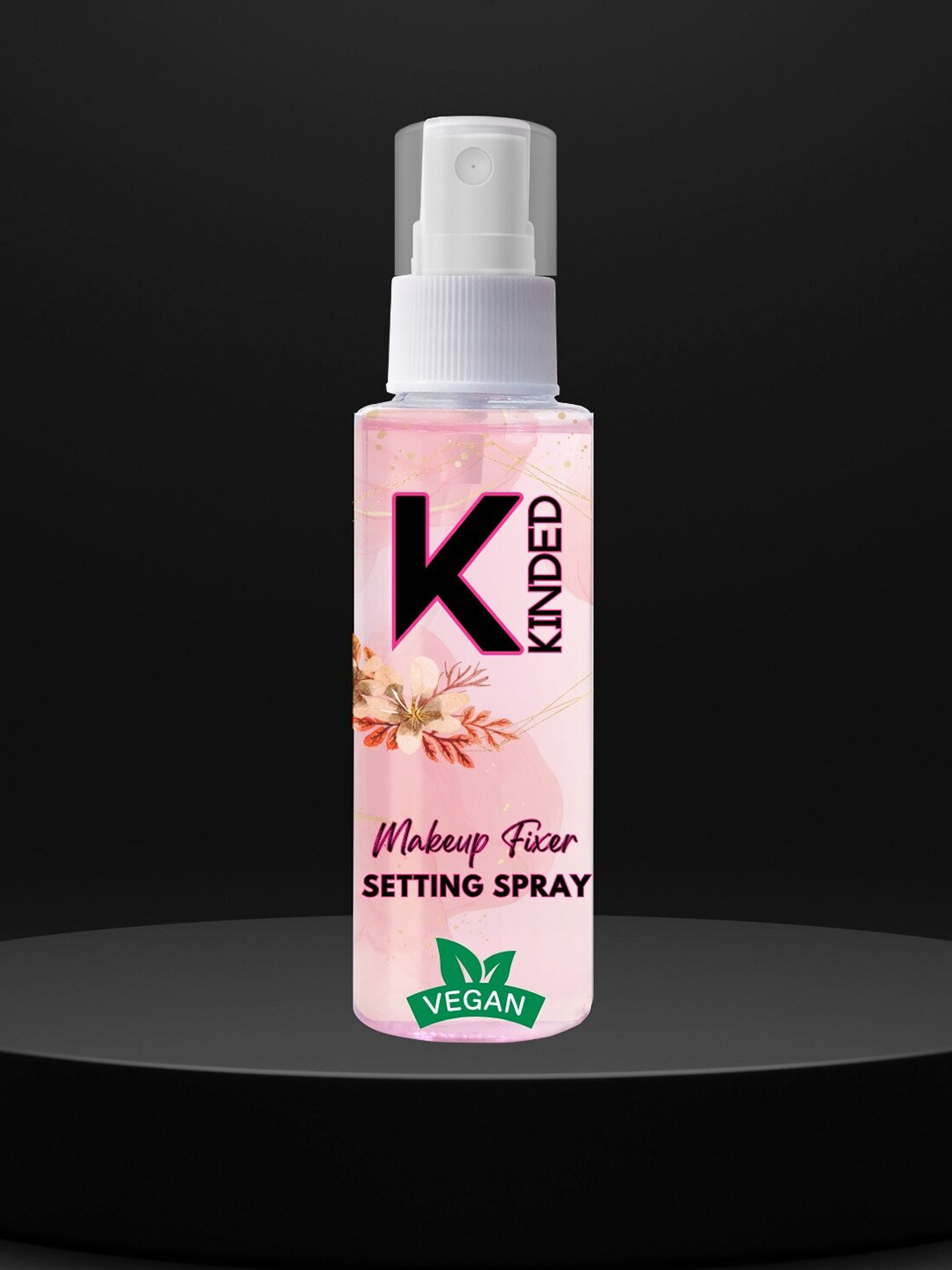 KINDED Set Of 2 Makeup Fixer Setting Spray & Makeup Remover Dual Phase - 60ml Each