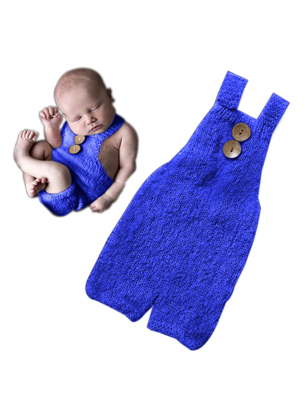 Babymoon Infants Knitted Crochet Romper