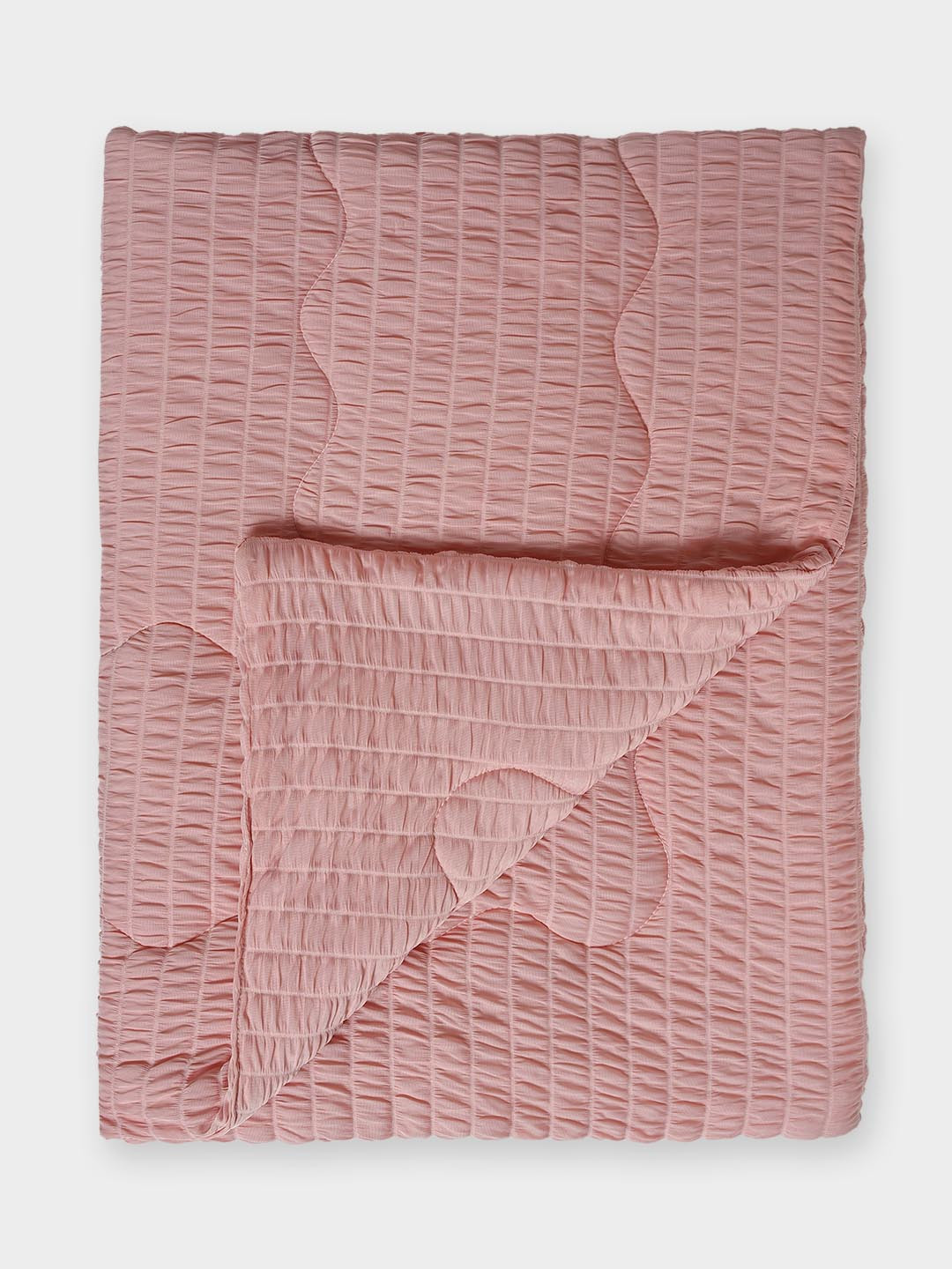 MiArcus Solid Premium Ultra-Soft Cool Knitted Blanket for 2-6 Years, 120x160 CM - Pink