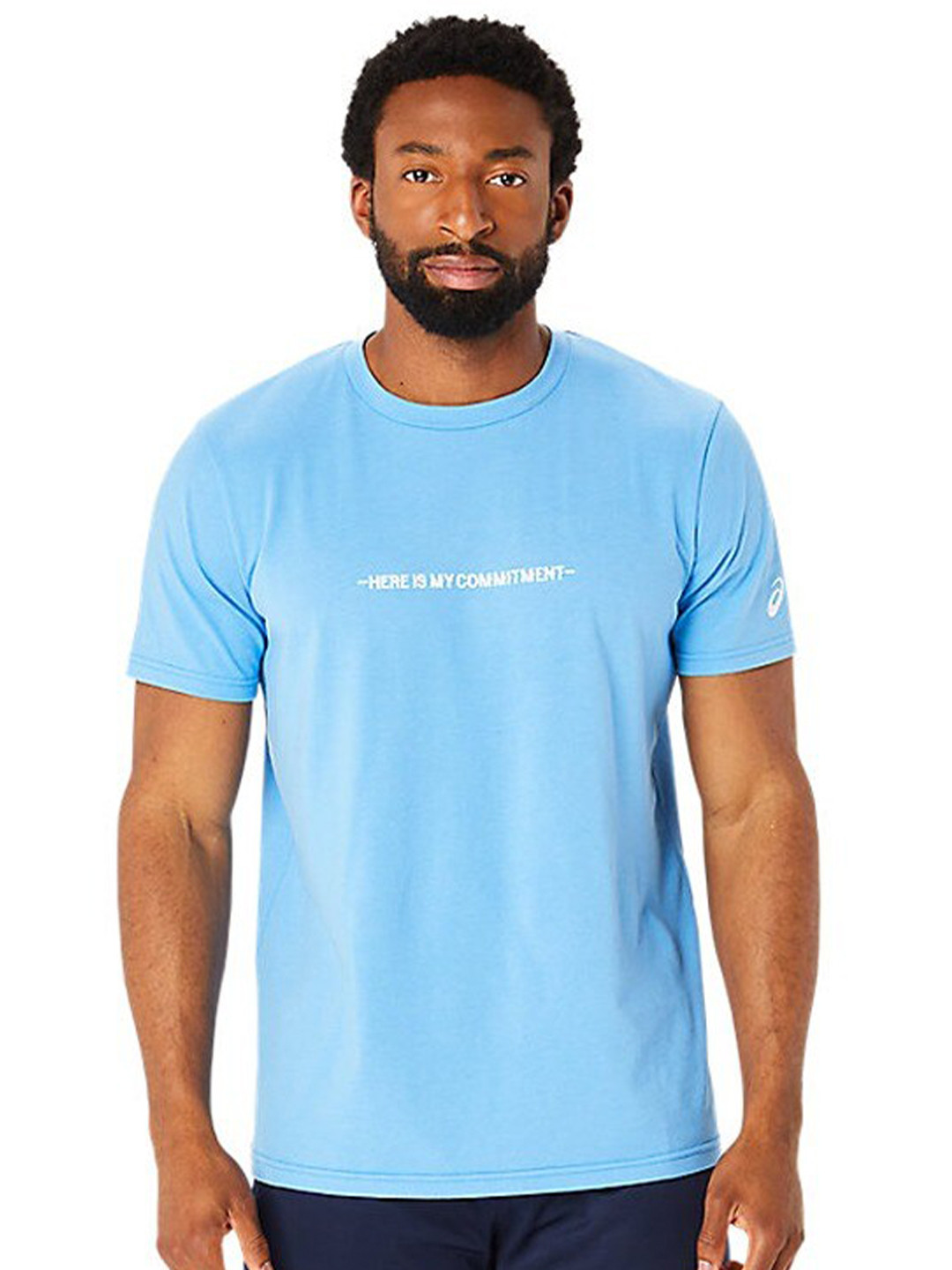 ASICS Message Knit SS Cotton Round Neck T-Shirt