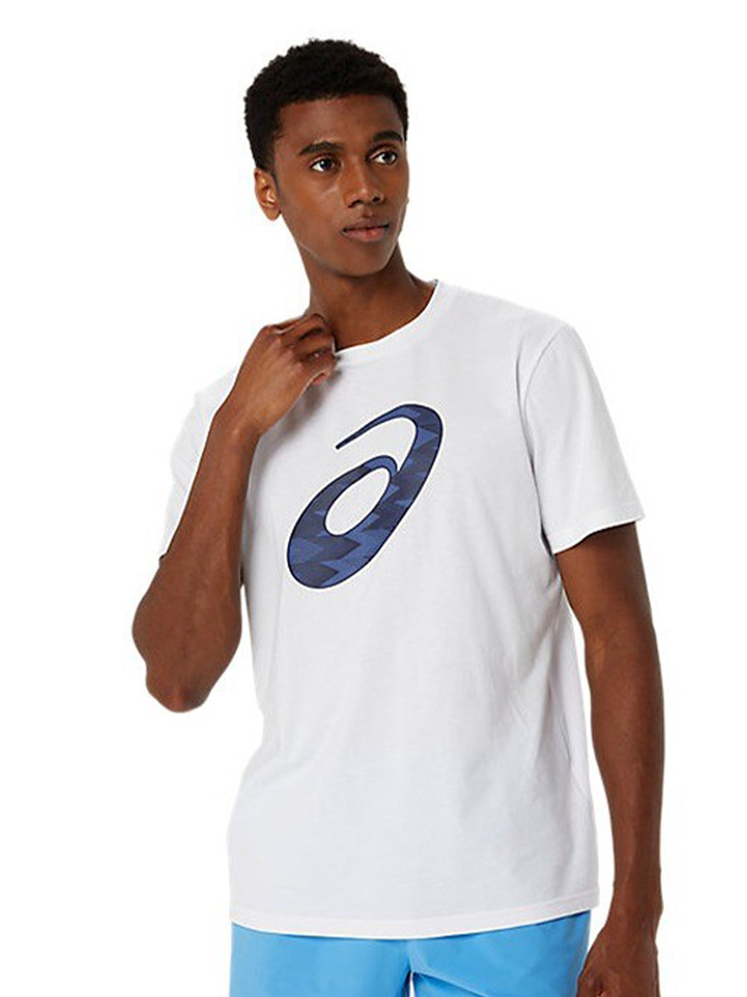 ASICS Seasonal Logo Graphic SS Printed Round Neck T-Shirt