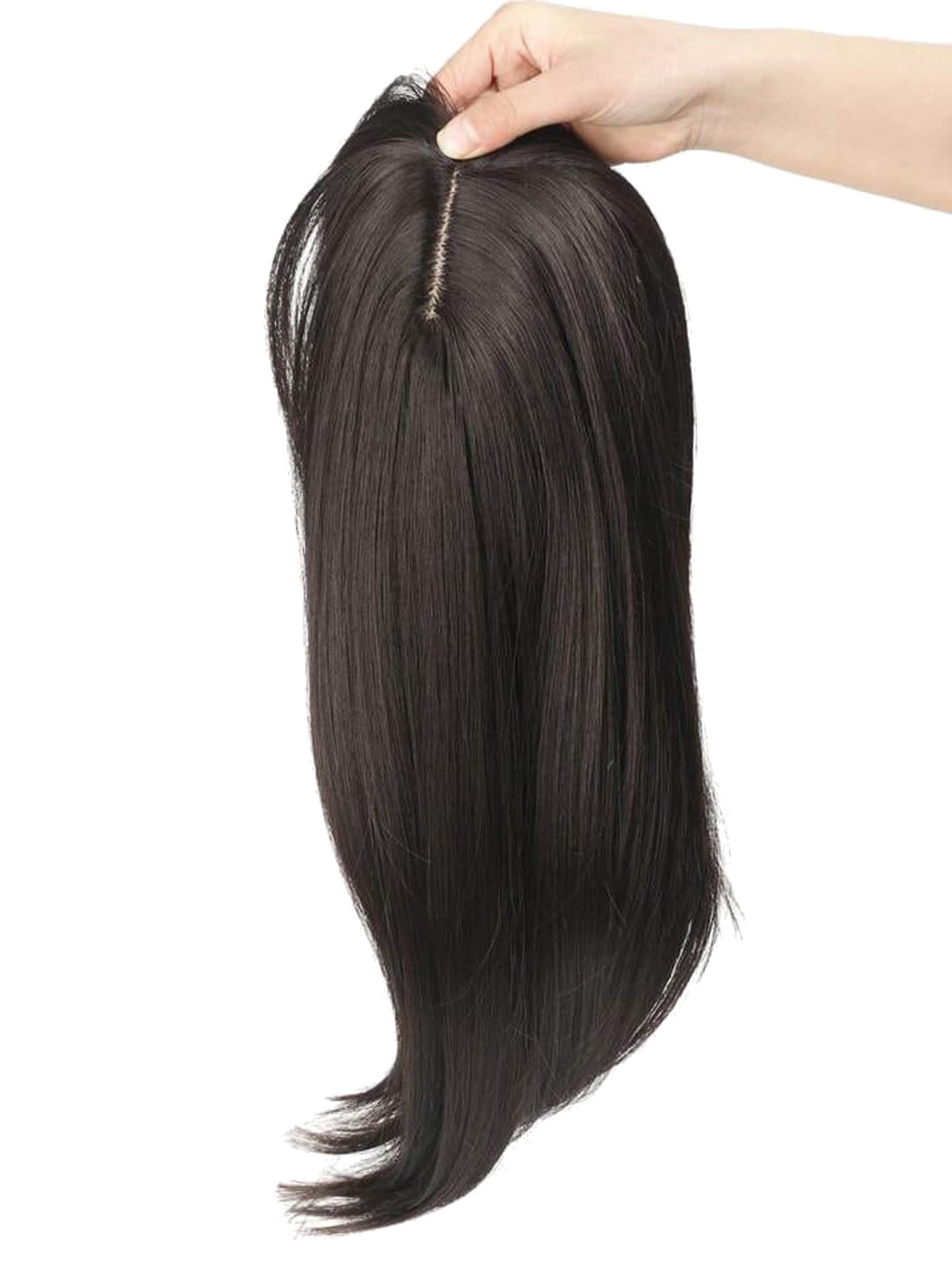 VAGHBHATT Full Head Synthetic Hair Extension - Black 46