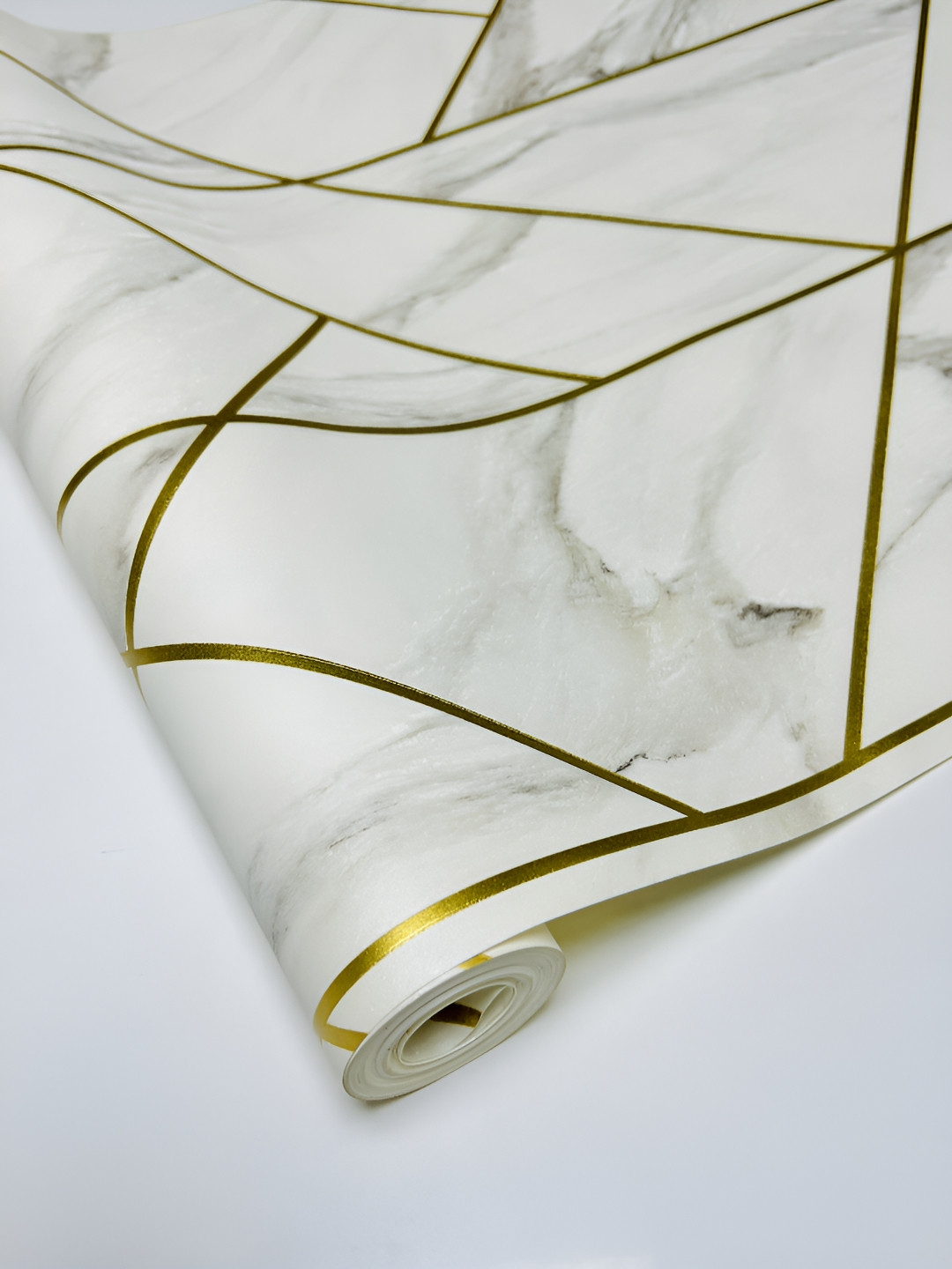 Rosecraft White Printed Self Adhesive Wallpaper