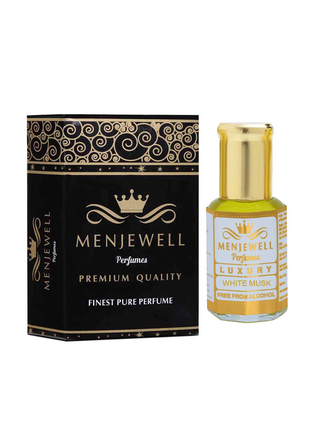 Menjewell Luxury White Musk Long Lasting Perfume - 12ml