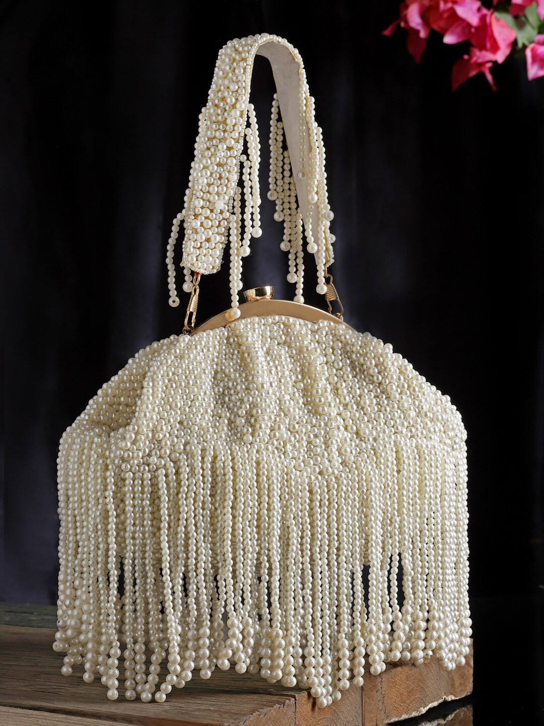 Anekaant Embellished Tasselled Purse
