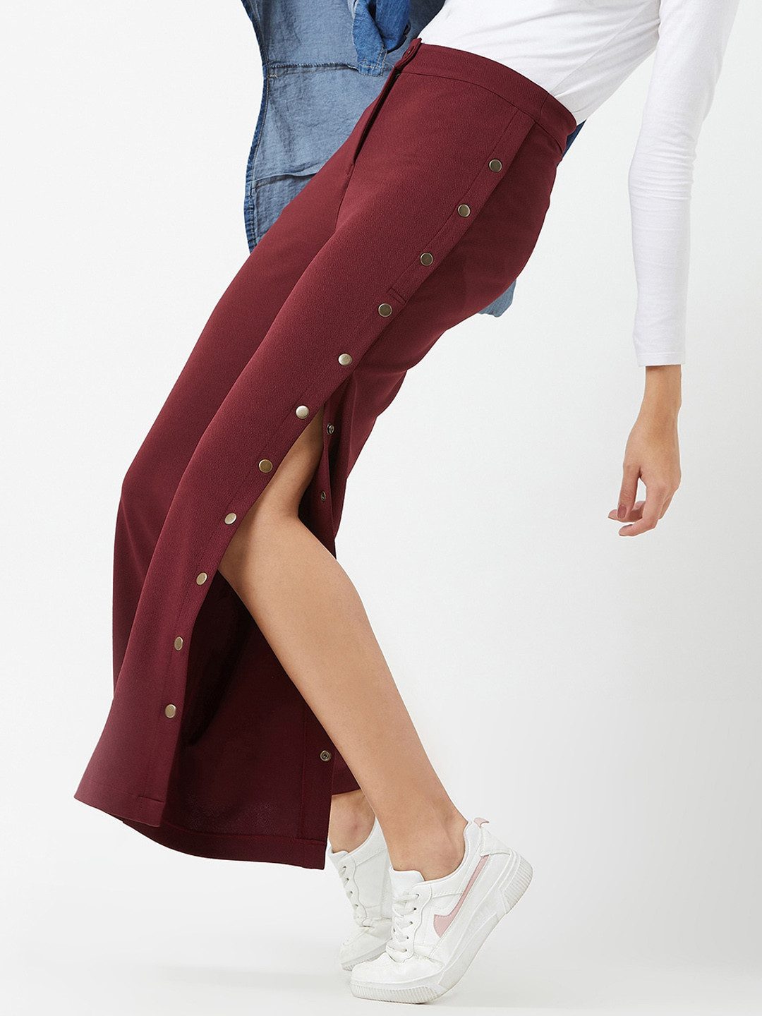 The Roadster Lifestyle Co. Women Solid Regular Fit Flared Trouser