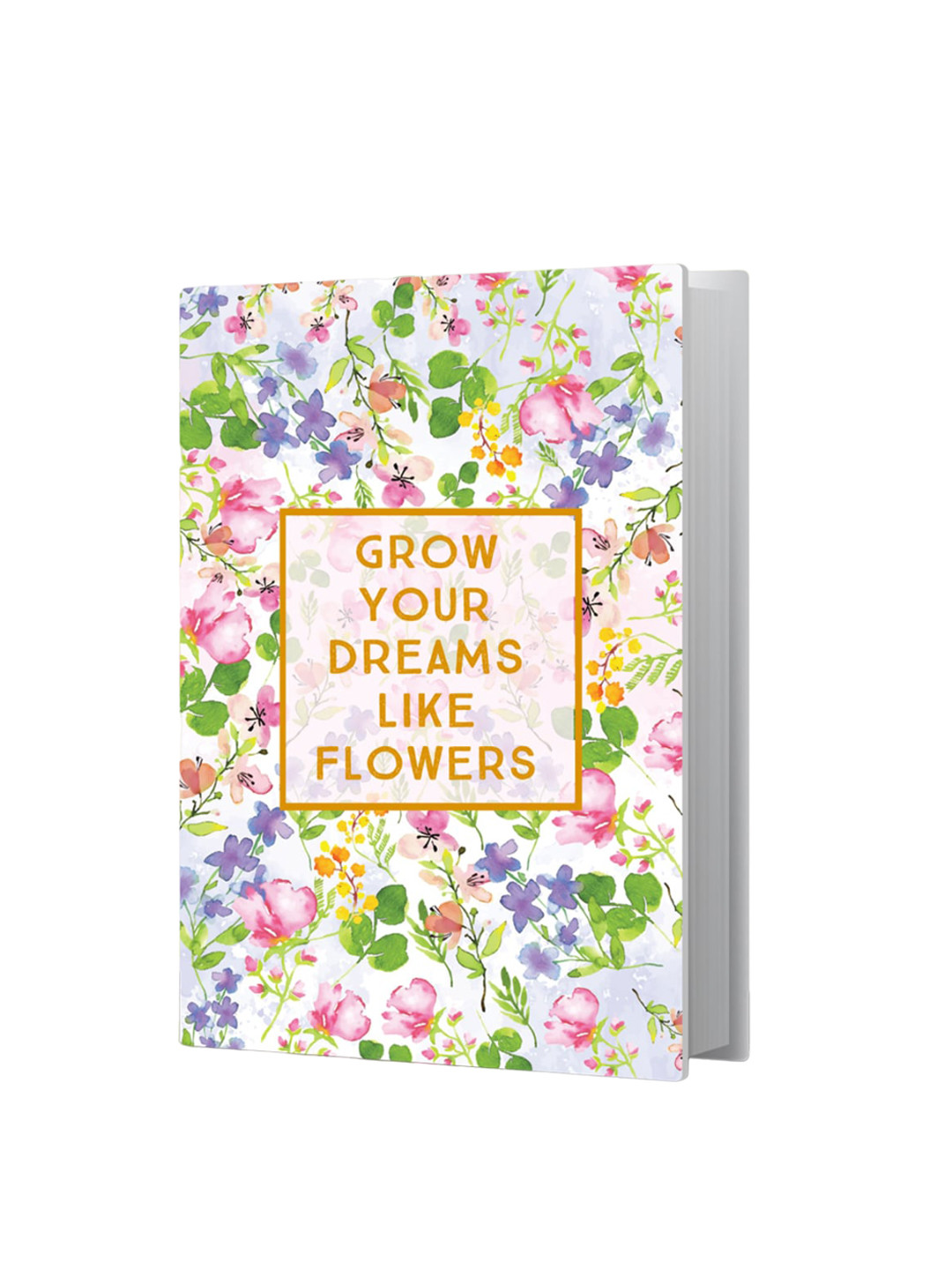 Kaameri Bazaar A5 Grow Your Dreams Like Flowers Hard Bound Designer Notebook Diary 2024