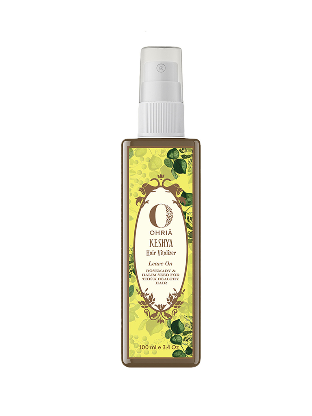 OHRIA AYURVEDA Rosemary Keshya Hair Vitaliser for Thick & Strong Hair - 100ml