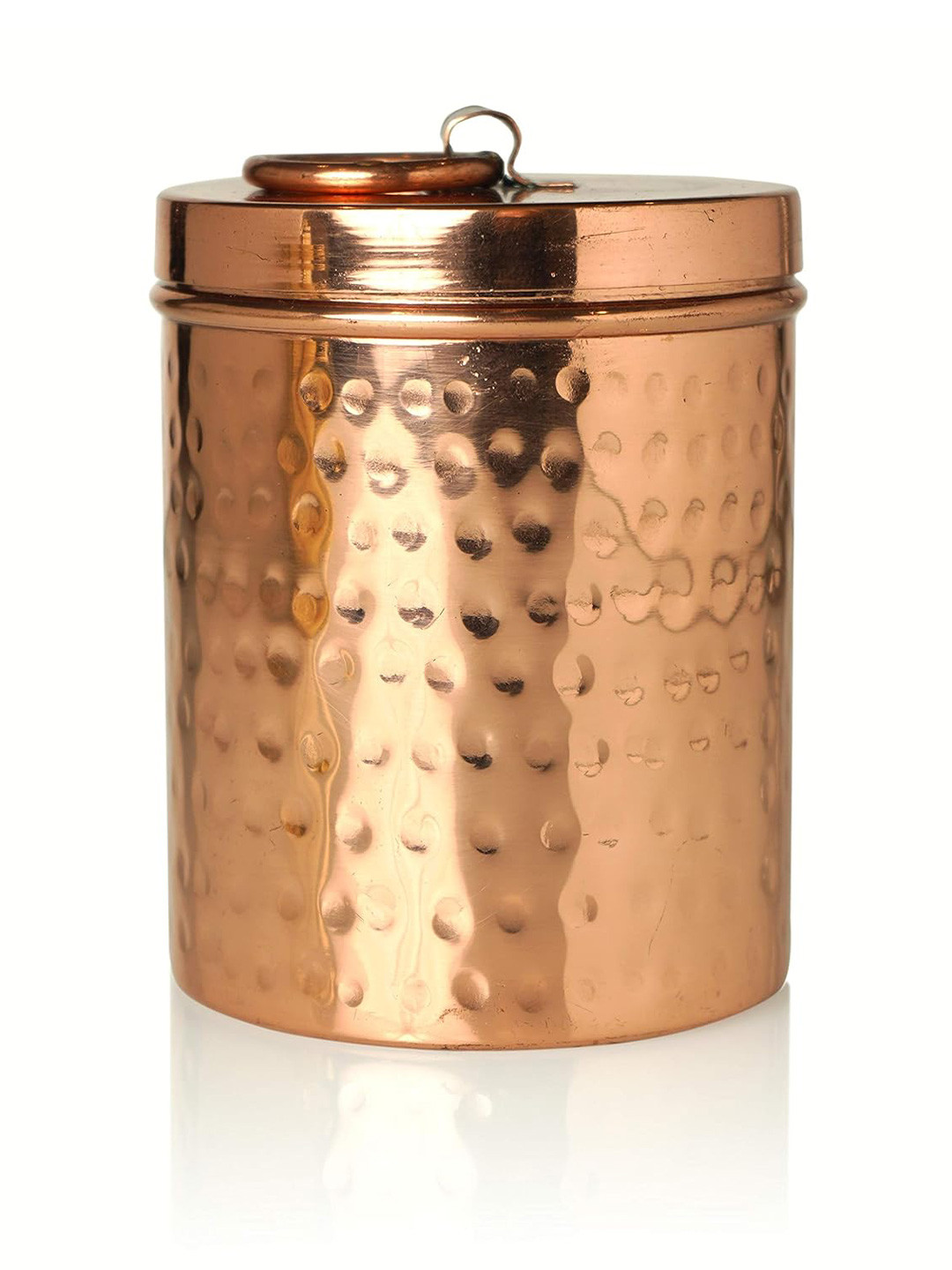 OHRIA AYURVEDA Luxury Copper/Brass Candle Raatrani and Mint Solid Jar Candles