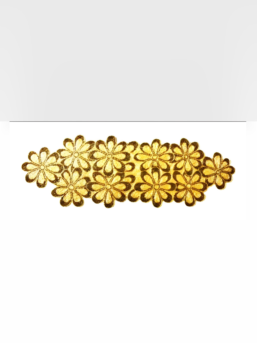 YWULY Yellow & Brown Embellished Dining Table Runner