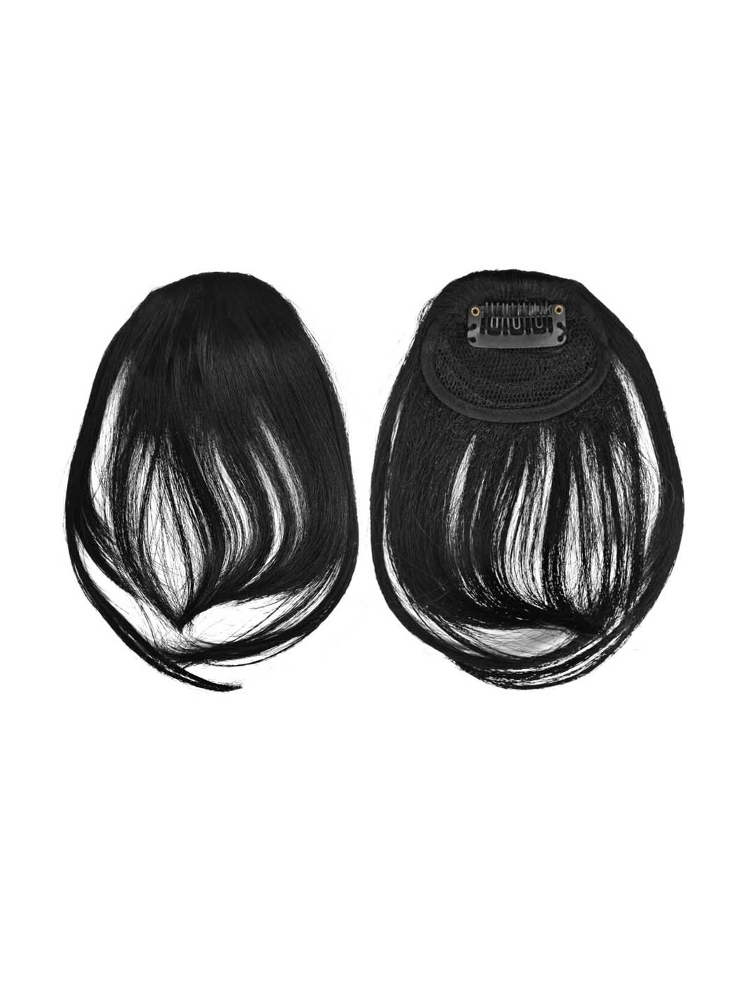 Krelin Clip-On Bangs Fringe Hair Extension - Black 18