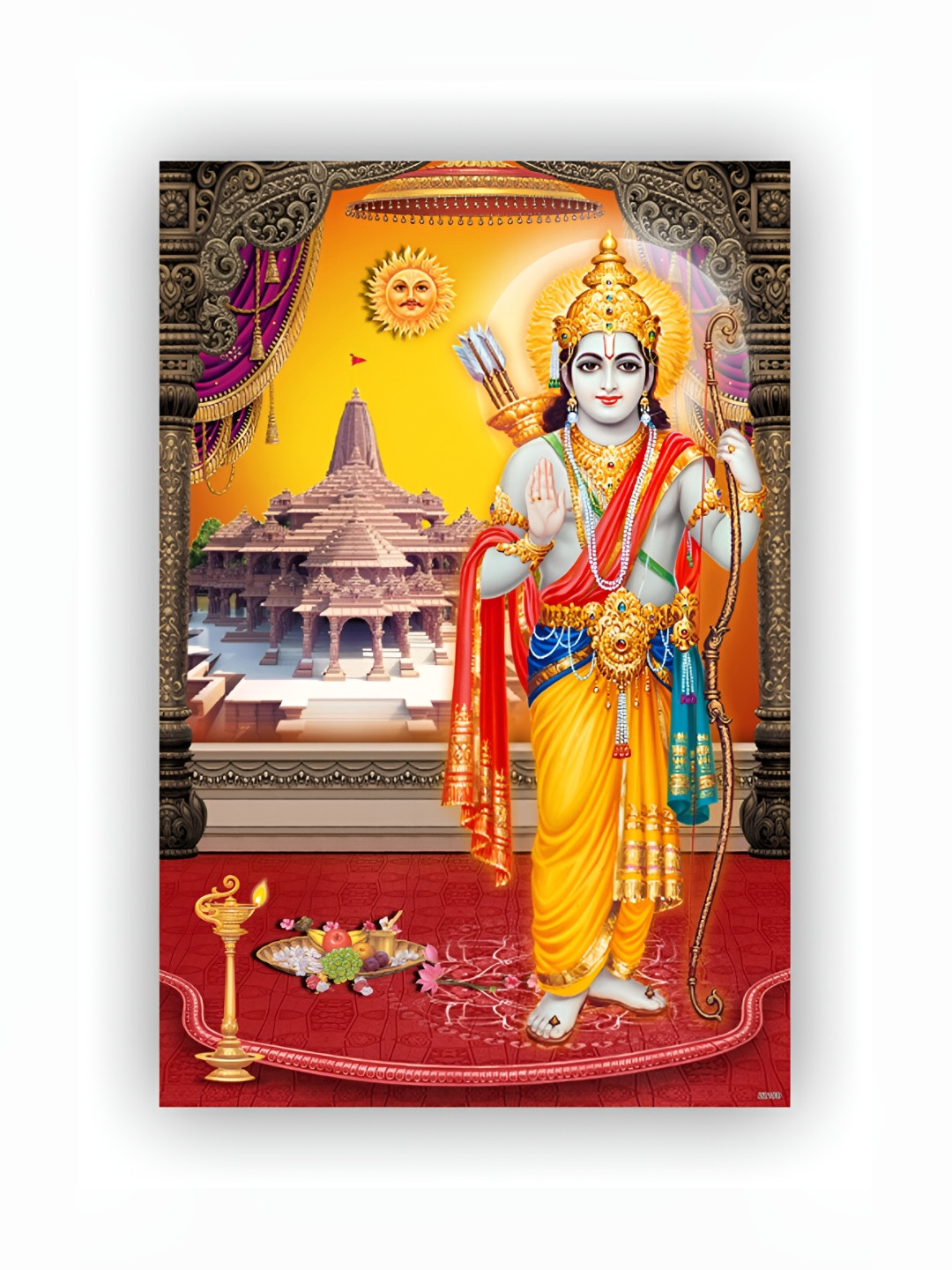 PnF Yellow & Orange Paper Religious Wall Decals and Stickers