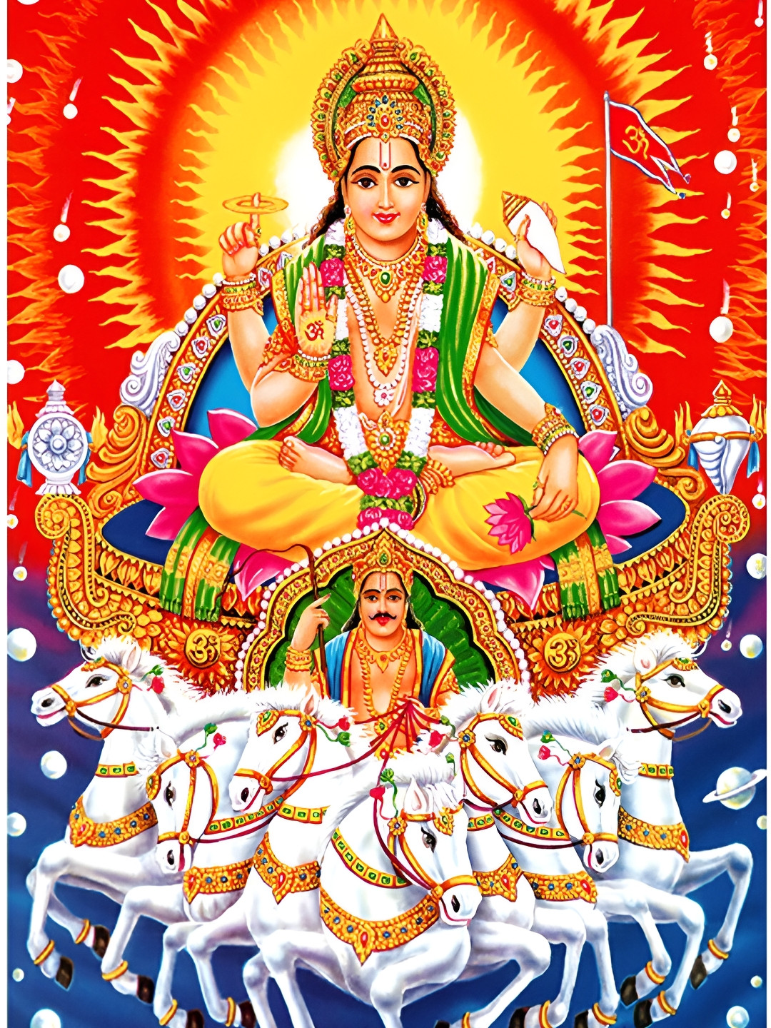 PnF Red & Yellow Paper Religious Wall Decals and Stickers