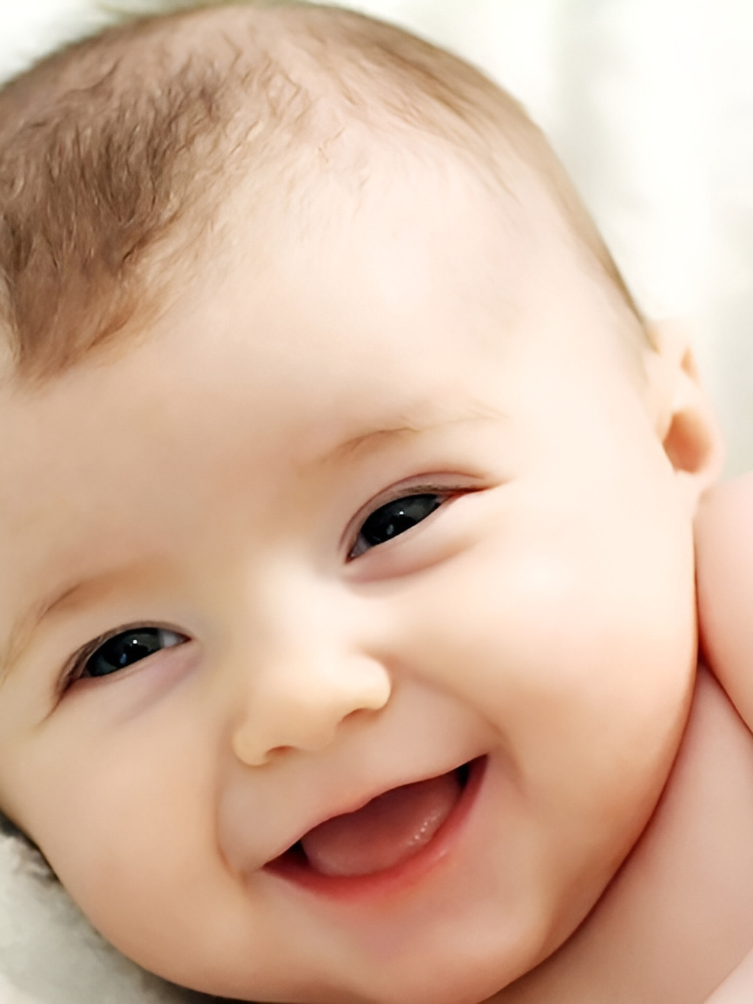 PnF White & Brown Baby Wall Poster