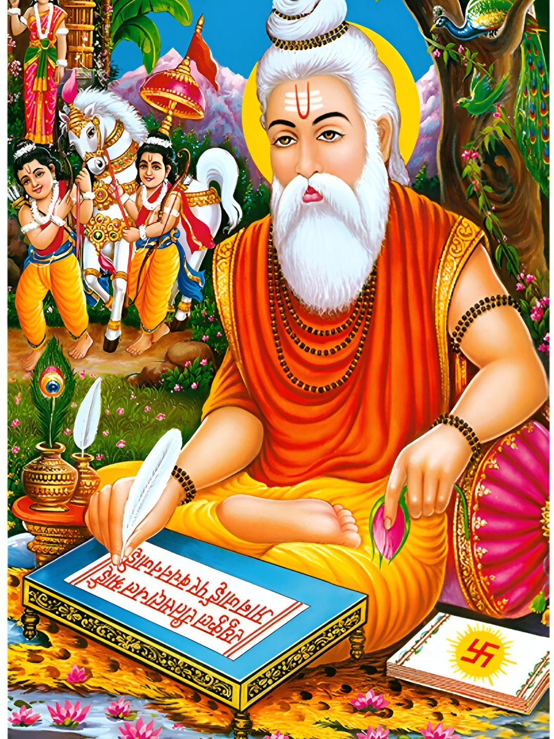 PnF Blue & Red Paper Religious Wall Decals and Stickers