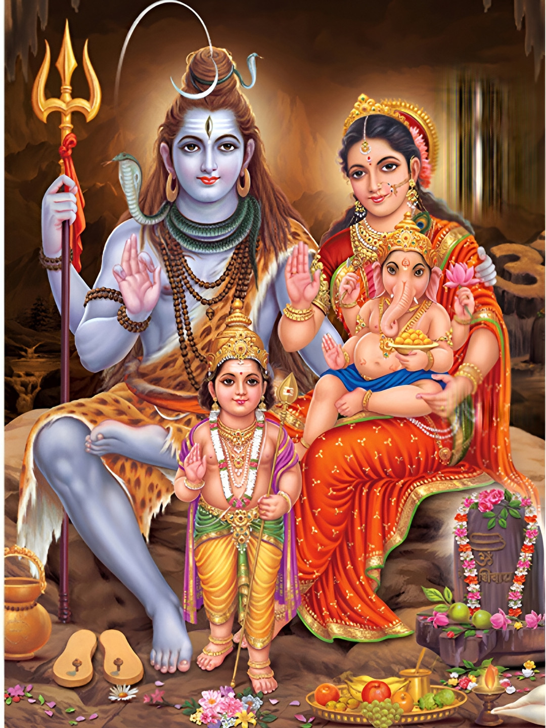 PnF Red & Blue Religious Wall Sticker