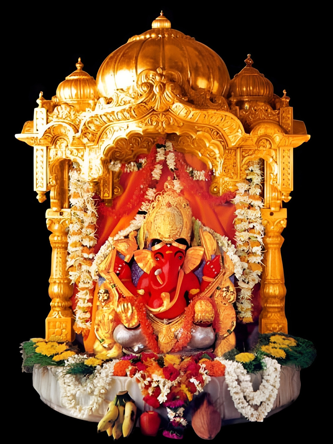 PnF Red & Gold toned Religious Wall Stickers