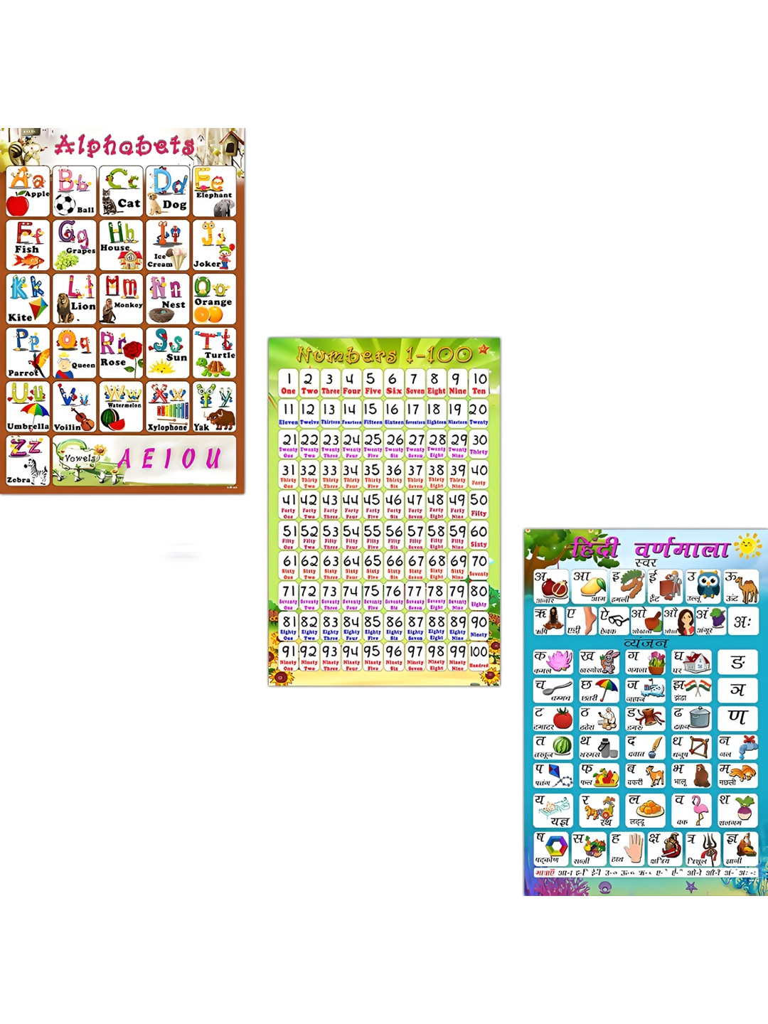 PnF White & Green Wall Stickers