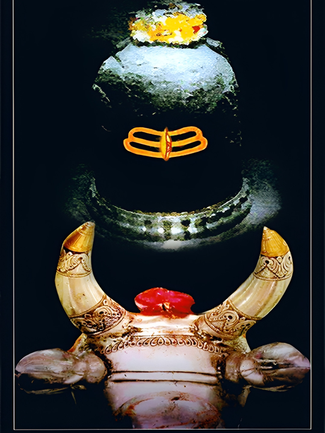 PnF Black Ujjain's Shri Mahakaleshwar Temple Shankar Wall Art