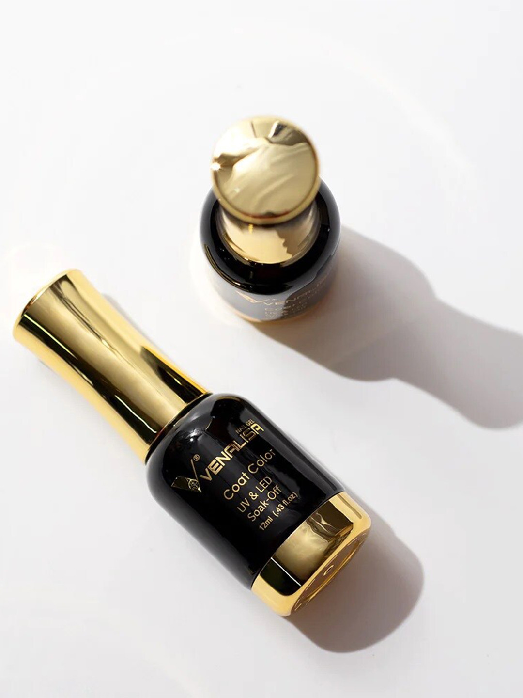 VENALISA Coat Color UV & LED Soak Off Gel Polish - 12ml - Grey Pink 1009