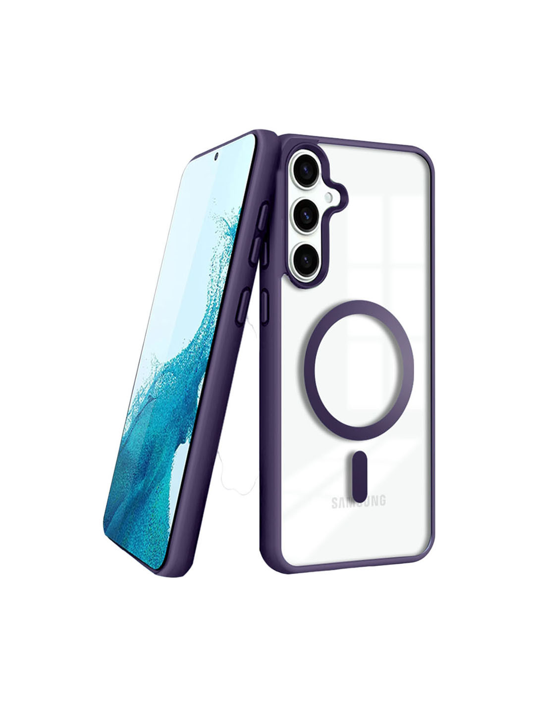 Karwan Solid Printed Samsung Galaxy S23 Back Case Mobile Accessories