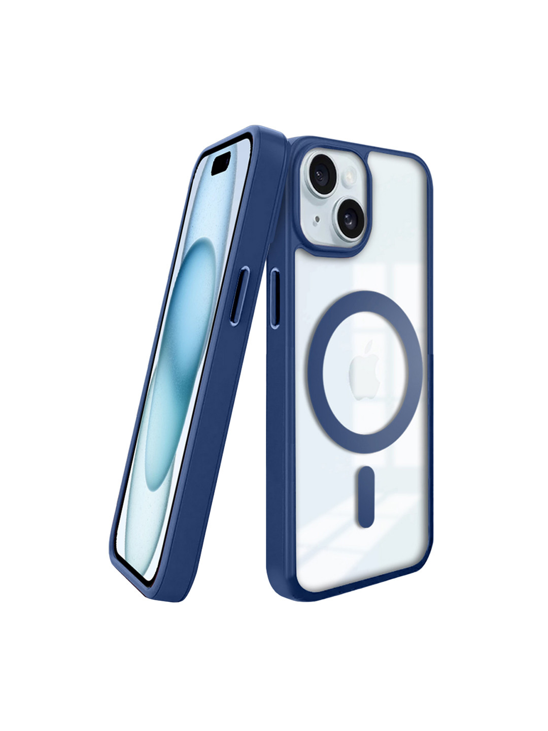 Karwan Solid Printed iPhone 15 Back Case Mobile Accessories