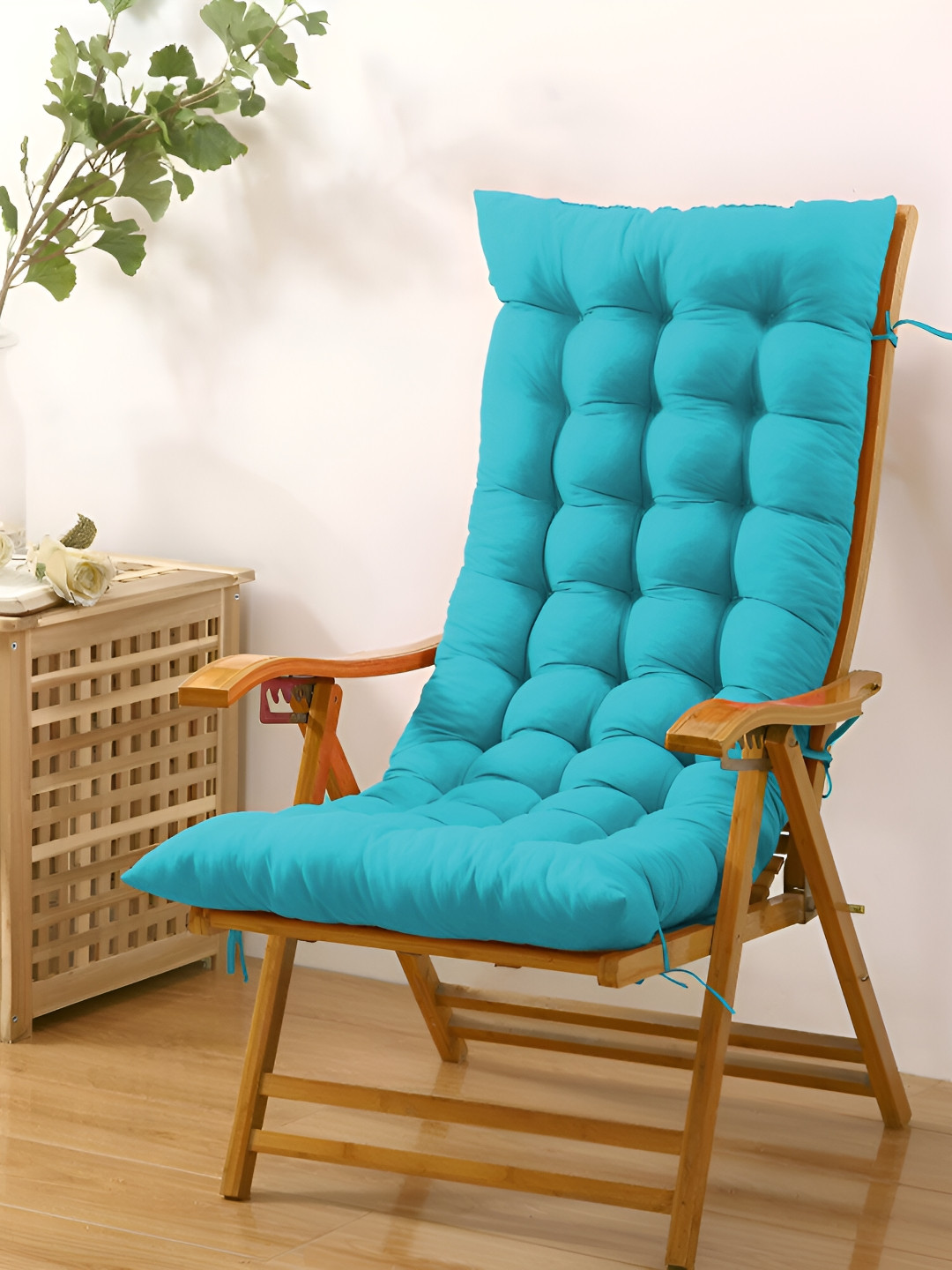 DADDY COOL Turquoise Blue Soft Rocking Chair Cushion