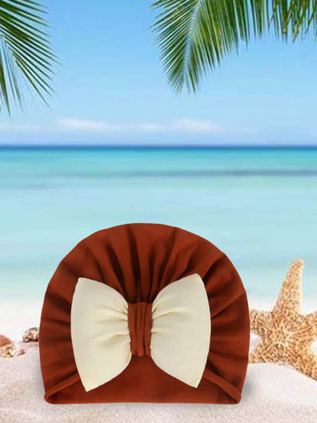 SYGA Plain Bow Knot Turban Hat New Born Unisex Baby Toddler Infant Babies Head Wear Hats