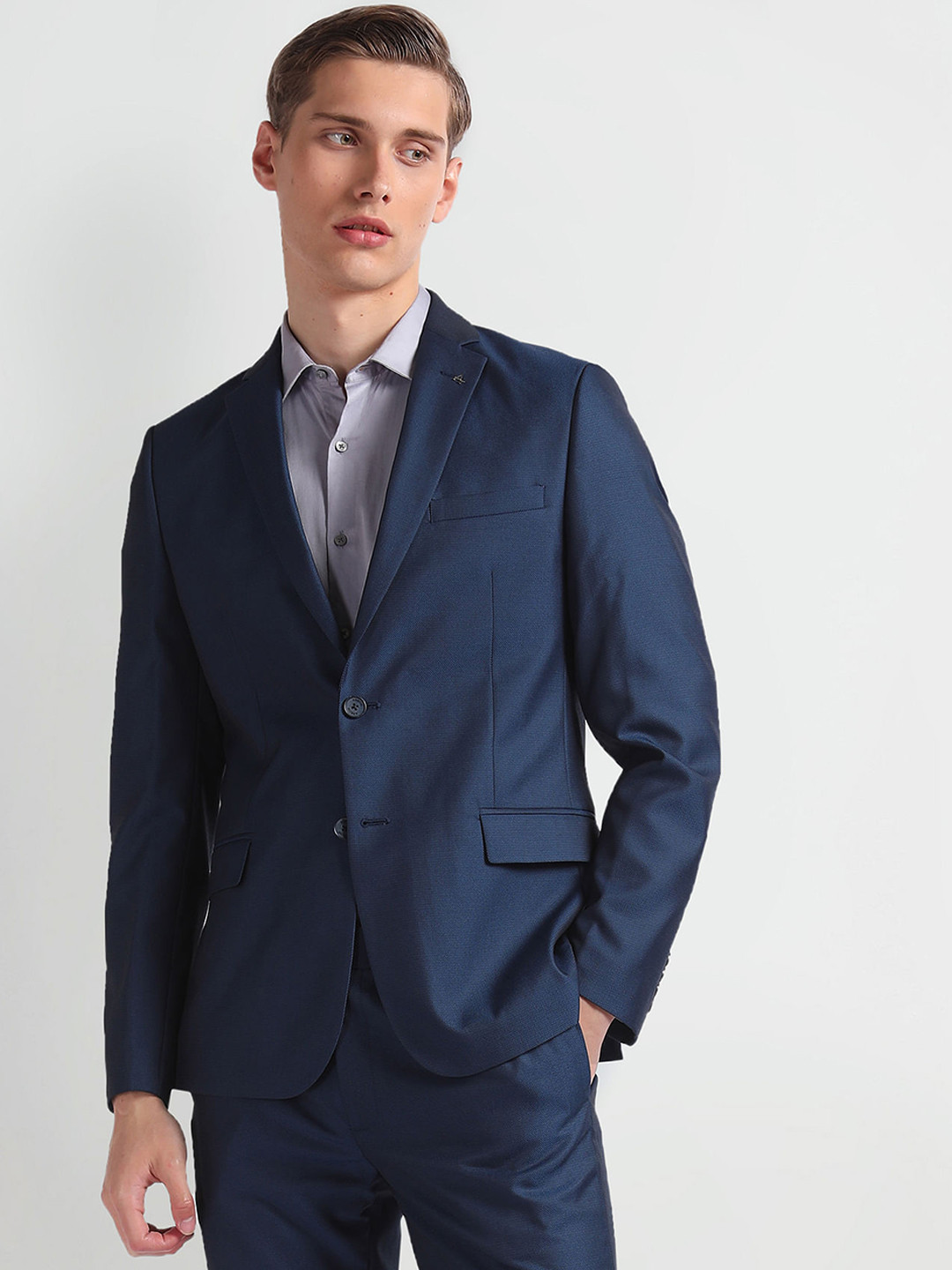 Arrow Single-Breasted Blazer & Trouser Dobby Two Piece Formal Suit