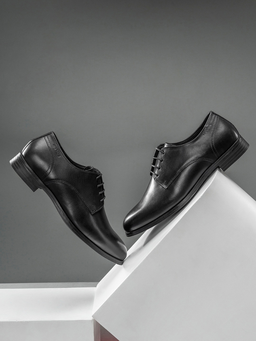 Red Tape Men Leather Formal Derbys