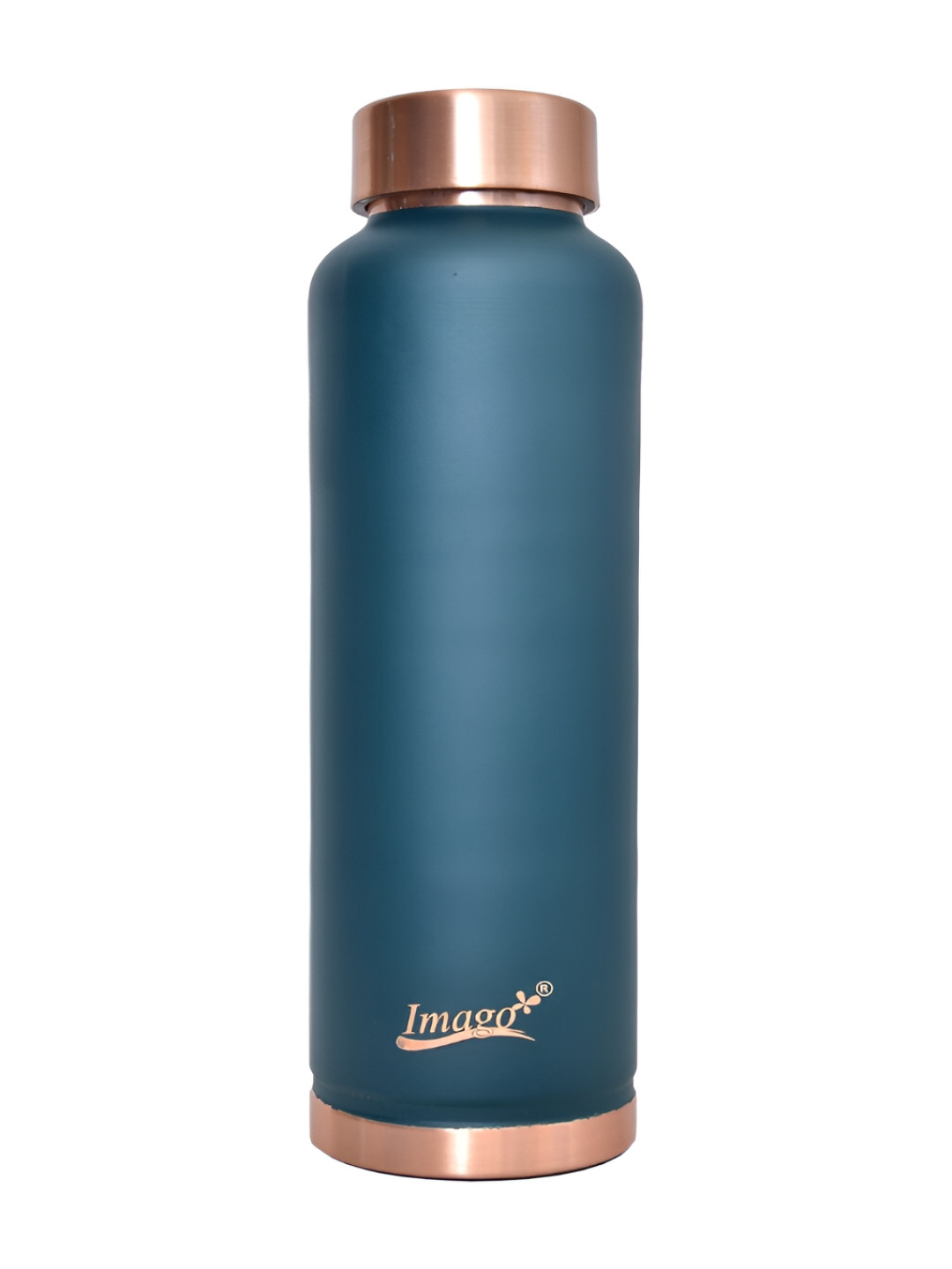 IMAGO Green Solid Copper Spill Proof Water Bottle - 1L