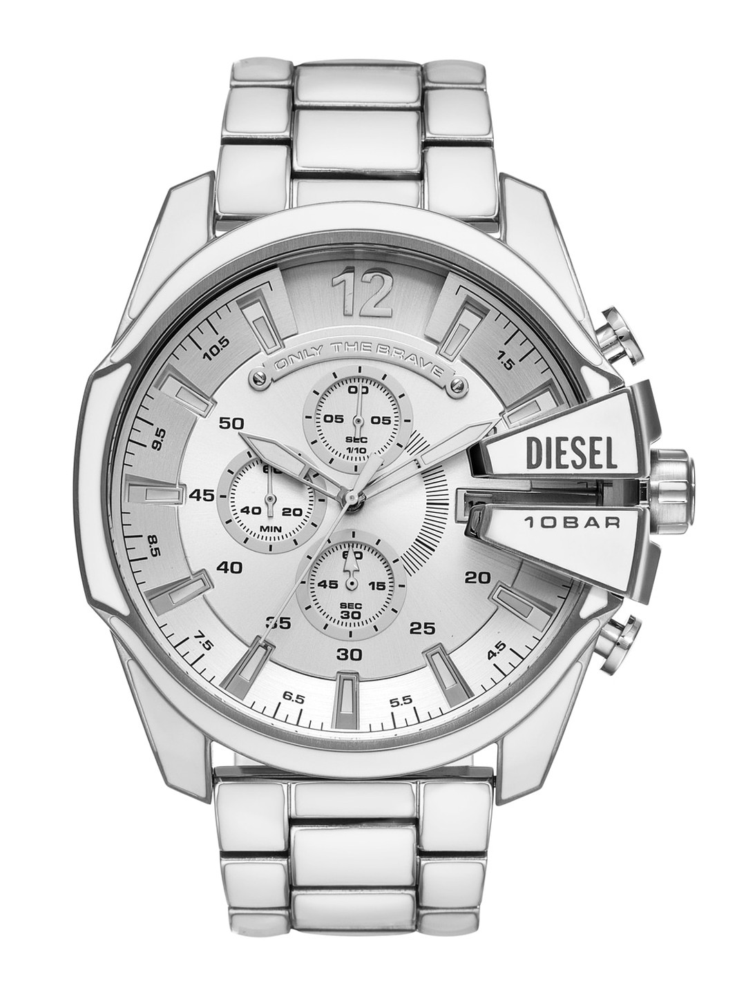 DIESEL Mega Chief Men Stainless Steel Bracelet Style Straps Analogue Watch DZ4660