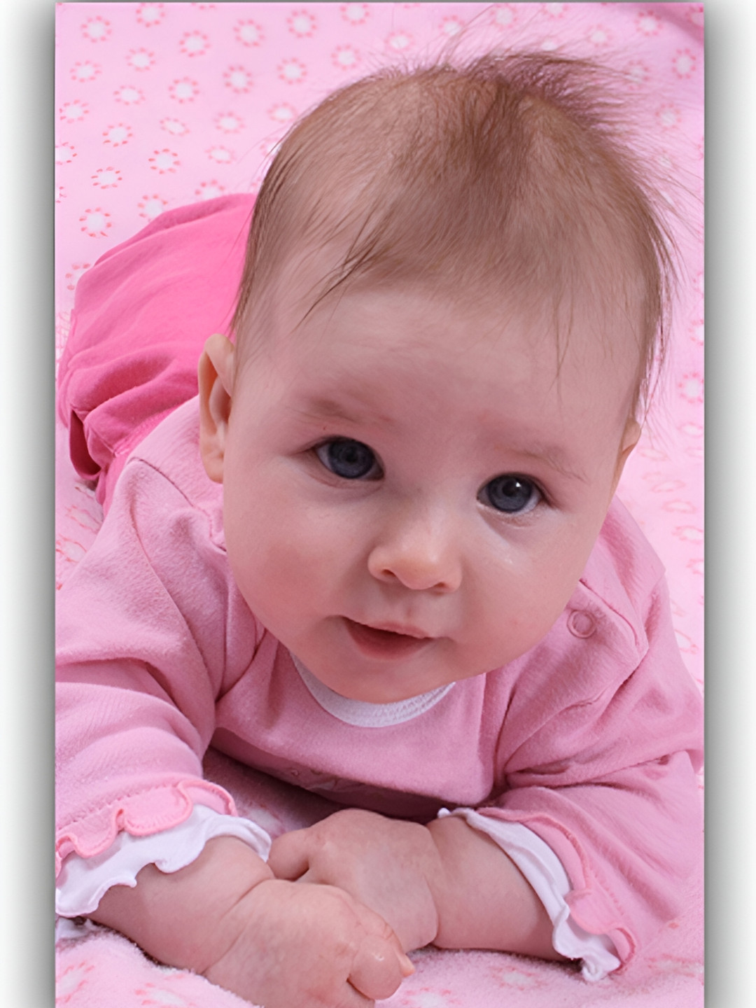 PnF Pink & White Paper Photographs Wall Art