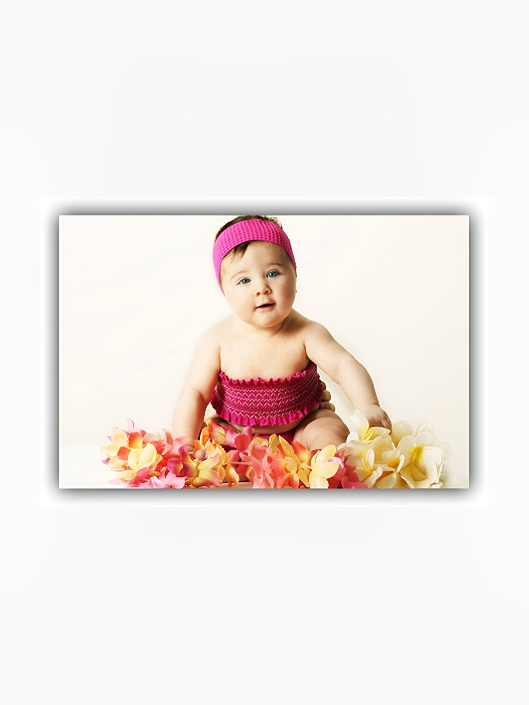 PnF Pink & Orange Paper Wall Sticker