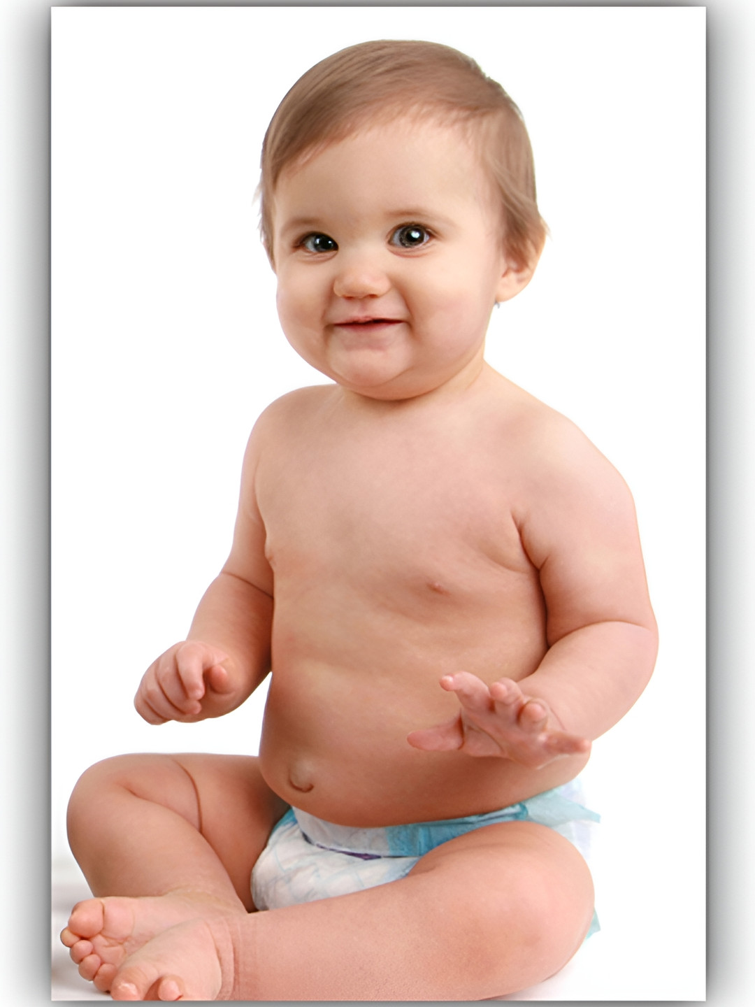 PnF Paper Wall Triangle Photographs Wall Art-12 x 18In