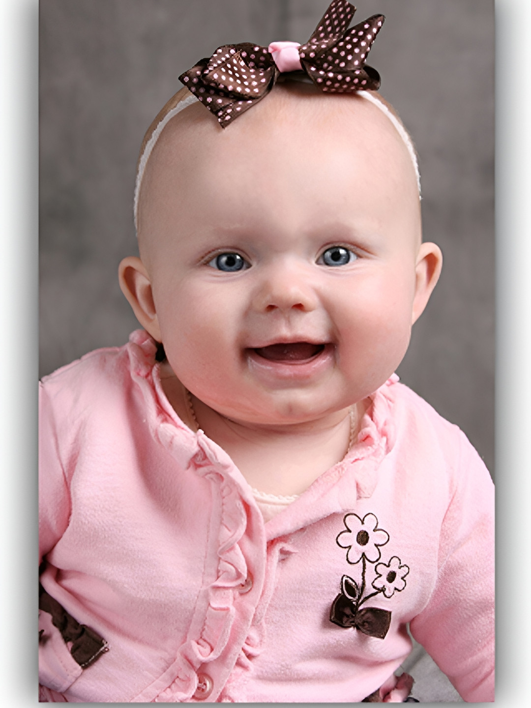 PnF Cute Baby Girl/Boy Paper Wall Rectangle Photographs Wall Art - 12 x 18In
