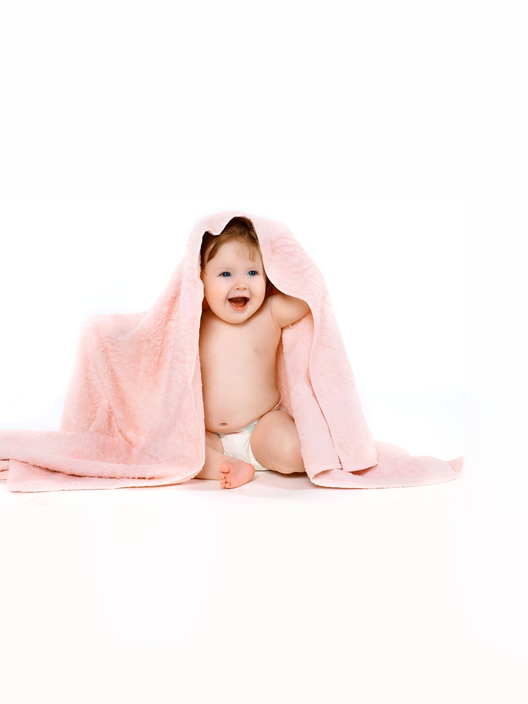 PnF White & Nude Baby Posters WaterProof Painting Wall Stickers