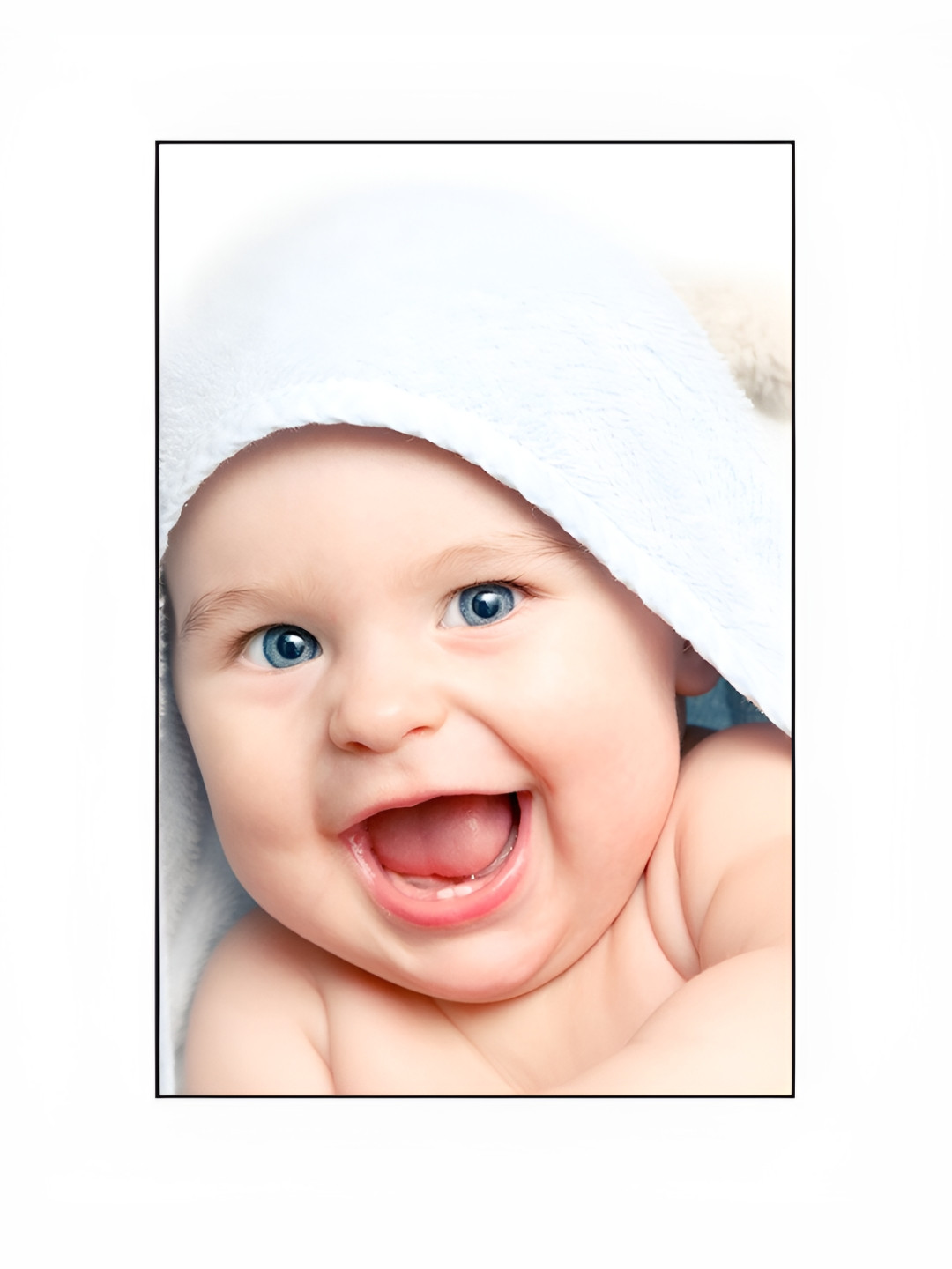 PnF White Paper Cute Baby Poster